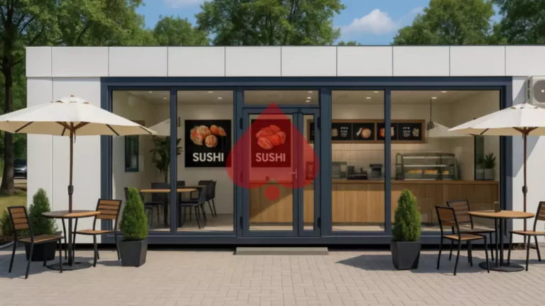 gotowy kontener gastronomiczny
